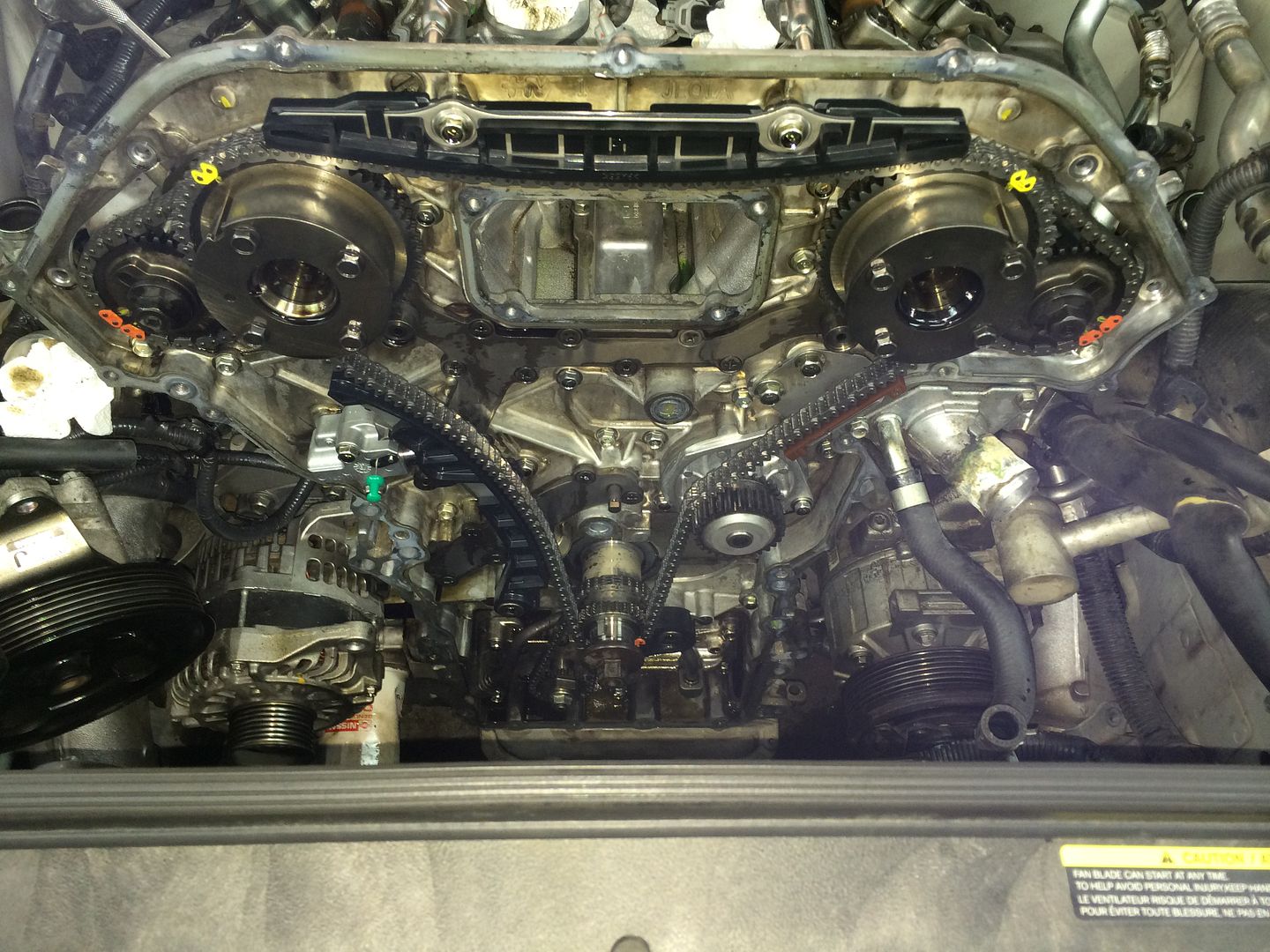 DIY Complete Timing Chain/Tensioners/Water Pump Nissan GTR Forum